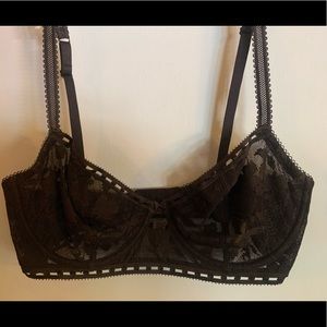 Heidi Klum balconette bra